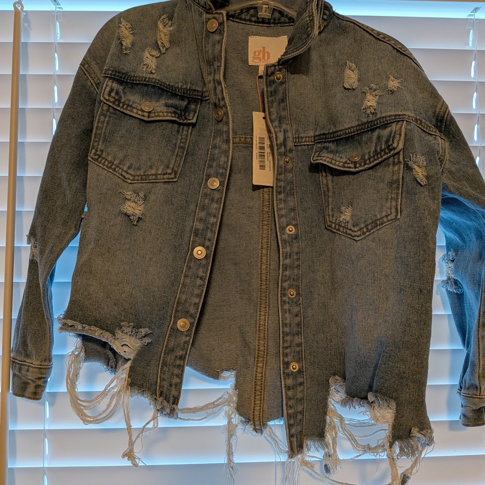GB Girls Light Blue Denim Jacket